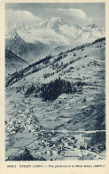 2-73197 01 02 - PEISEY - VUE GENERALE ET LE MONT BLANC - Bourg Saint Maurice