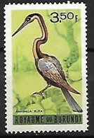 Burundi - MNH ** 1965 :   African Darter  -  Anhinga Rufa - Other & Unclassified