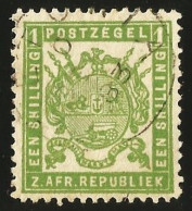 Transvaal 1883. 1sh Green. SACC 177, SG 174. - Transvaal (1870-1909)