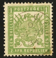 Transvaal 1883. 1sh Green. SACC 177, SG 174. - Transvaal (1870-1909)