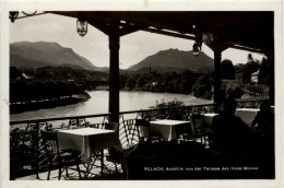 Villach/Kärnten - Villach, Ausblick Von Der Terrasse Des Hotel Mosser - Villach