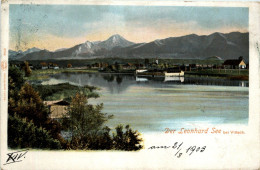 Villach/Kärnten - Villach, Der Leonhard See - Villach