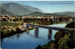 Villach/Kärnten - Villach, -Lind Mit Der Eisenbahnbrücke - Villach