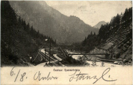 Gesäuse/Steiermark - Gesäuse, Kummerbrücke - Gesäuse