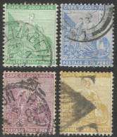 Cape Of Good Hope (CoGH). 1893-98 Hope. New Colours. 4 Used Values To 1/- SG 61etc. M4122 - Cap De Bonne Espérance (1853-1904)