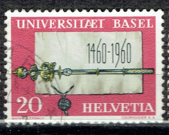 Série De Propagande : 5ème Centenaire De L'Université De Bâle - Used Stamps