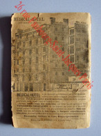 Docteur Mabeuf Livre Le Médecin Pour Tous Médecine Plantes + Gravure Médical-Hôtel 26 Rue Faubourg Saint-Jacques Paris - Santé