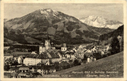 Mariazell/Steiermark - Mariazell, Mit Gemeindealpe Und Oetscher - Mariazell