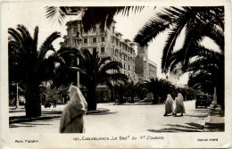 Casablanca - Le Boulevard Du 4e Zouaves - Casablanca