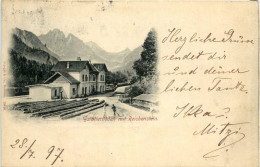 Gesäuse/Steiermark - Gesäuse, Gstatterboden Mit Reichenstein - Gesäuse