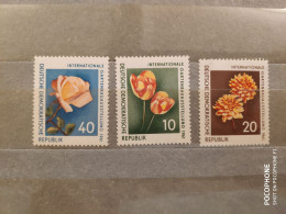 1961	Germany	Flowers (F89) - Unused Stamps