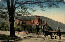 Heidelberg - Schloss Studenten - Heidelberg