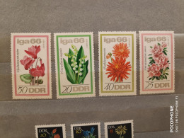 1966	Germany	Flowers (F89) - Unused Stamps