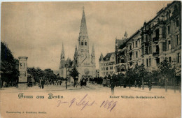 Berlin-Charlottenburg - Kaiser Wilhelm Gedächtnis Kirche, - Charlottenburg