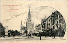 Berlin-Charlottenburg - Hardenbergstrasse, Und K.W. Gedächtnis Kirche - Charlottenburg