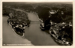 Passau/Bayern - Passau, Fliegeraufnahme - Passau