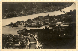 Passau/Bayern - Passau - Zeppelin über Passau - Passau