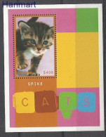 Guyana 2001 Mi Block 695 MNH  (ZS3 GYNbl695) - Domestic Cats