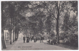 Unna Königsborn Westfalen Eingang Zum Kurpark U. Grillo-Denkmal 1906 - Unna