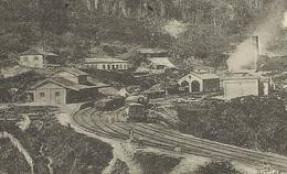 MINES . CAMPAGNE D ORIENT 1914/ 15/ 16 . MINES DE CUIVRE DANS LA HAUTE SERBIE . LA GARE - Miniere