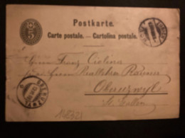 CP EP 5 OBL.13 VI 88 ZURICH + OBERUZWYL - Postmark Collection