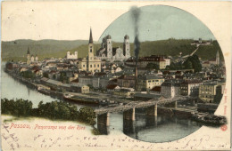 Passau/Bayern - Passau, Panorama Von Der Ries - Passau