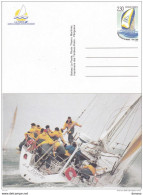 FRANCE 1990 EP COURSE AUTOUR DU MONDE NEUF Yvert 2648-CP1 - Standard Postcards & Stamped On Demand (before 1995)