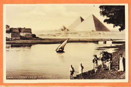 21970 / ⭐ ◉ CAIRO Egypt ◉  A Distant View Of The Pyramids Of GIZEH ◉ LE CAIRE Pyramides Pyramiden 22-04-1933 ◉  - Kairo