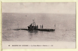 21534 / ⭐ Marine Militaire Française Sous-Marin OTARIE Submersible Guerre 1914-18 1/ LEVY NEURDEIN L.L .49 Cpbat  - Oorlog