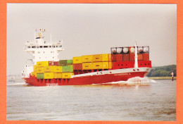 21585 / ⭐ Porte-Containers HAMBURG Containerships V Photographie Format CP 1996 - Handel