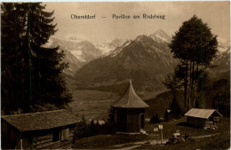 Oberstdorf/Bayern - Oberstdorf, Pavillon Am Rodelweg - Oberstdorf