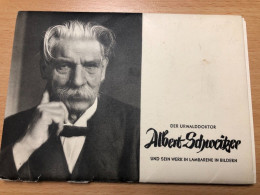 Albert Schweitzer Und Sein Werk In Lambarene - Umschlag Mit 8 Ansichtskarten - Gabun