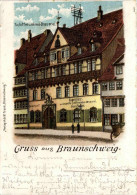 Gruss Aus Braunschweig - Schiffmumme Brauerei - Litho - Braunschweig
