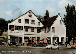 Bad Münstereifel - Rathaus Cafe - VW Käfer - Bad Münstereifel