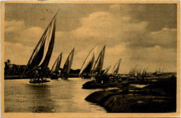 Egypt - Sailing Boats On The Nile - Autres & Non Classés