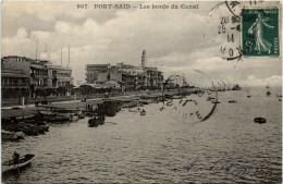 Port Said - Les Bords Du Canal - Puerto Saíd