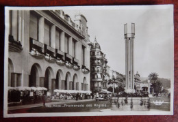 Carte Photo Nice : Promenade Des Anglais - Squares