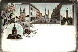 Gruss Aus Hof - Litho - Hof