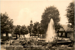 Frauenwald - Anlagen Mit Springbrunnen - Ilmenau