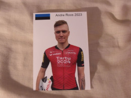 Andre Roos - Tartu2024 Cycling Team - 2023 (photo Kodak) - Cyclisme