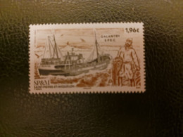 Pierre Miquelon 2024 SPM Boat Trawler Ship LE GALANTRY Barca Boot Chalutier 1v - Unused Stamps