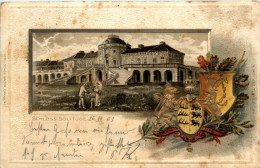 Stuttgart - Schloss Solitude - Litho - Stuttgart