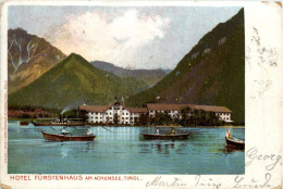 Achensee/Tirol Und Umgebung - Achensee, Hotel Fürstenhaus, - Achenseeorte