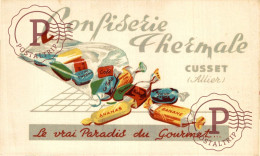 PUBLICIDAD. CONFISERIE THERMALE CUSSET. PUBLI. - Advertising