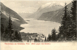 Achensee, Pertisau, Hotel Fürstenhaus, Blick Gegen Den Unnütz - Achenseeorte