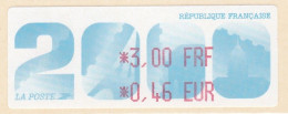 1 ATM LISA. PHILEX FRANCE 1999. 3.00F  Neuf** - 2010-... Geïllustreerde Frankeervignetten