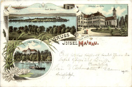 Gruss Von Der Insel Mainau - Litho - Konstanz