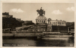 Koblenz - Deutsches Eck - Koblenz