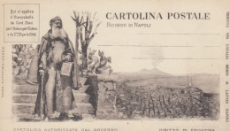 Campania   - Napoli  -  Cartolina Postale -  Ricordo Di Napoli  - F. Piccolo  - Nuova  -  Molto Bella -  Rara - Napoli (Naples)