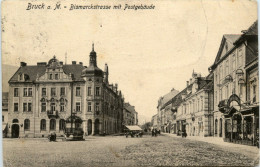 Bruck A.d. Mur/Steiermark - Bismarckstrasse Mit Postgebäude - Bruck An Der Mur